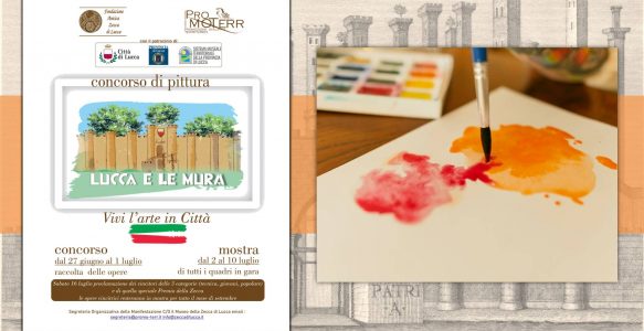 Concorso di pittura “Lucca e le Mura”: come partecipare