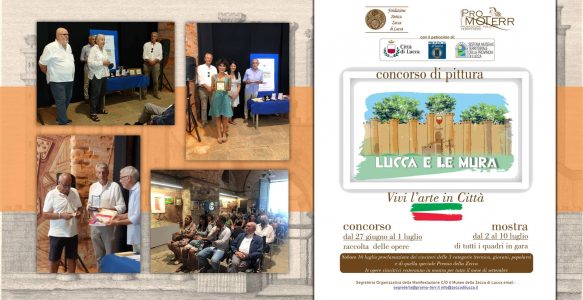 “Lucca e le Mura”: la premiazione del Concorso di Pittura