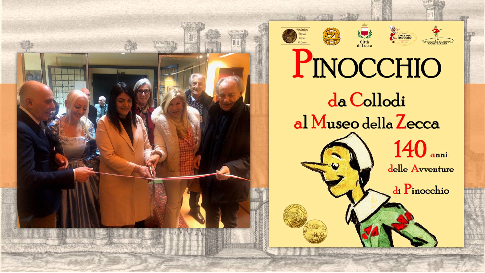 “Il mondo di Pinocchio”: 140 anni delle avventure del burattino